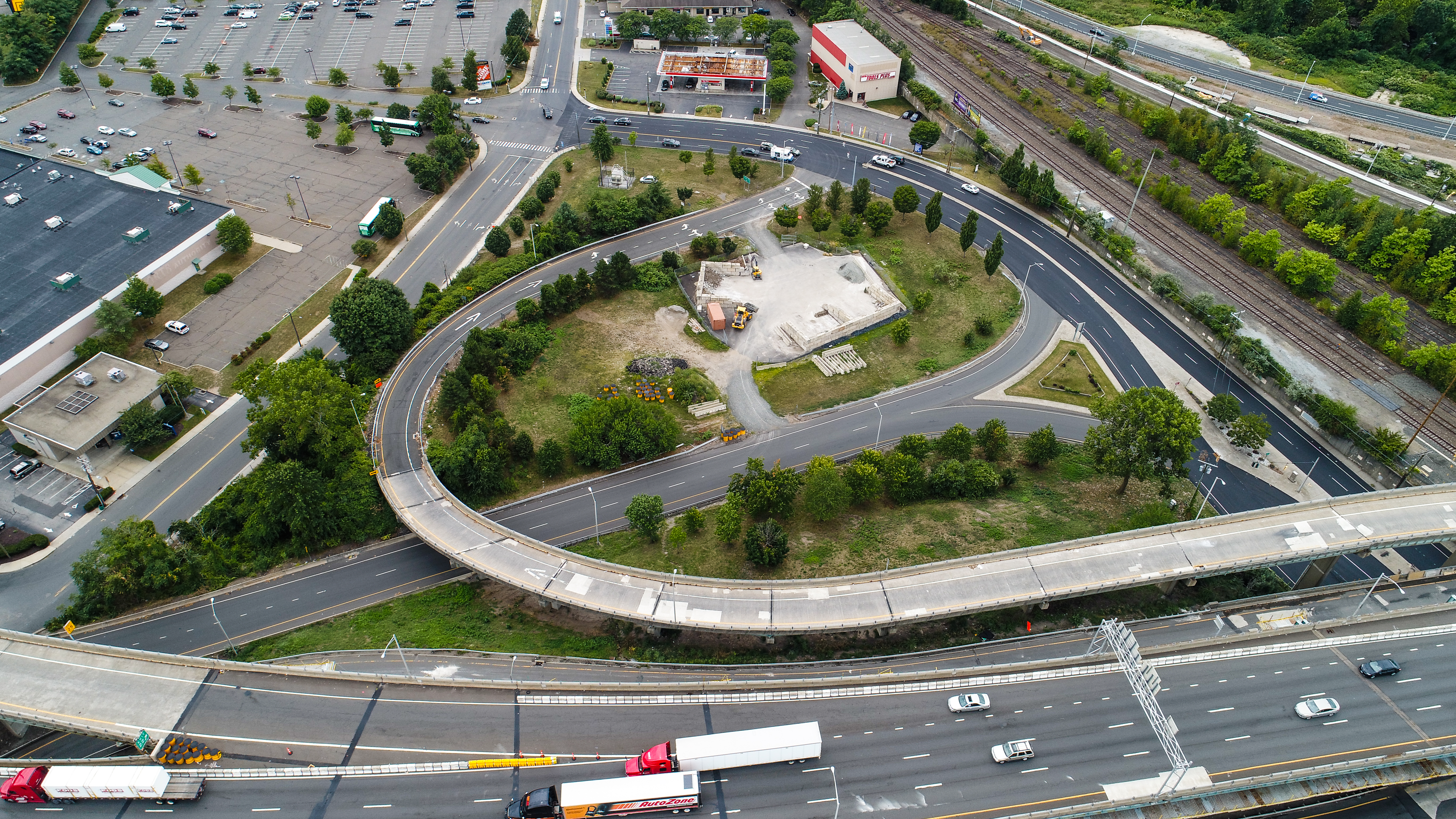 Arial shot of the Mixmaster